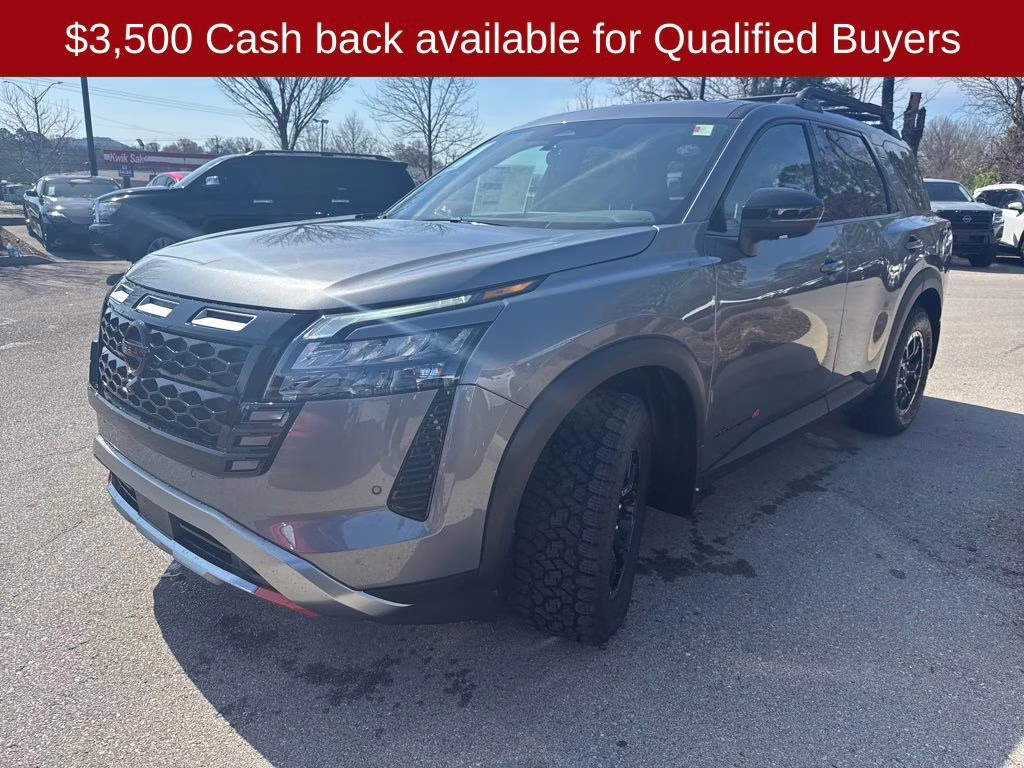 2026 Gun Metallic Nissan Pathfinder Rock Creek 4X4 SUV