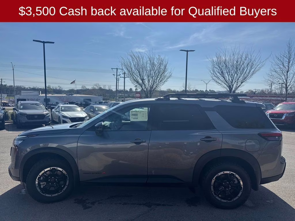 2026 Gun Metallic Nissan Pathfinder Rock Creek 4X4 SUV