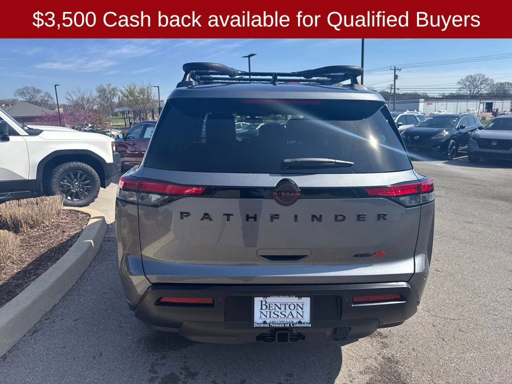 2026 Gun Metallic Nissan Pathfinder Rock Creek 4X4 SUV
