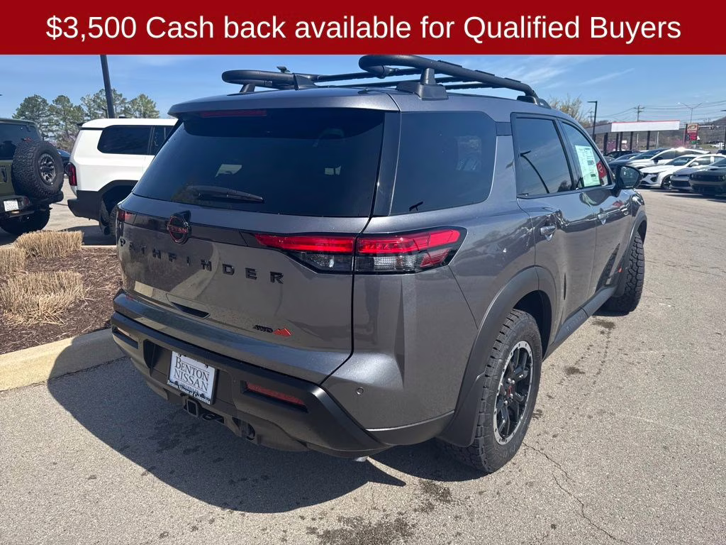 2026 Gun Metallic Nissan Pathfinder Rock Creek 4X4 SUV
