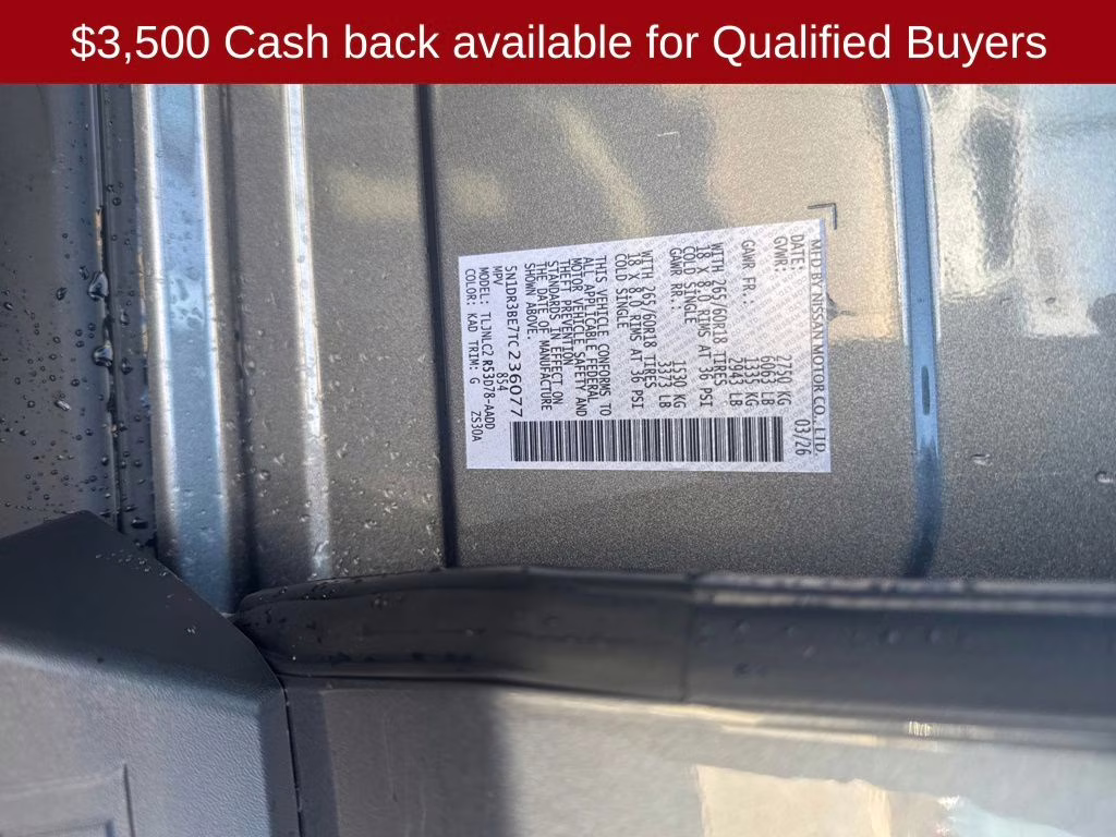 2026 Gun Metallic Nissan Pathfinder Rock Creek 4X4 SUV