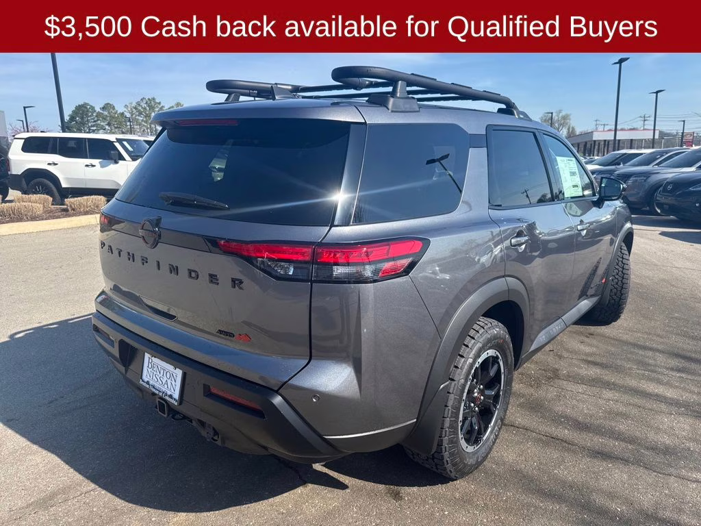 2026 Gun Metallic Nissan Pathfinder Rock Creek 4X4 SUV