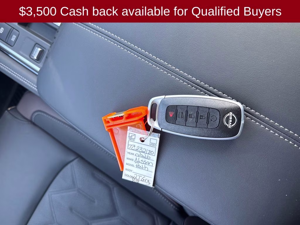 2026 Gun Metallic Nissan Pathfinder Platinum FWD SUV
