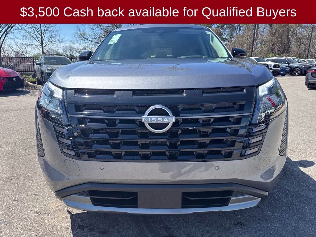 2026 Gun Metallic Nissan Pathfinder Platinum FWD SUV