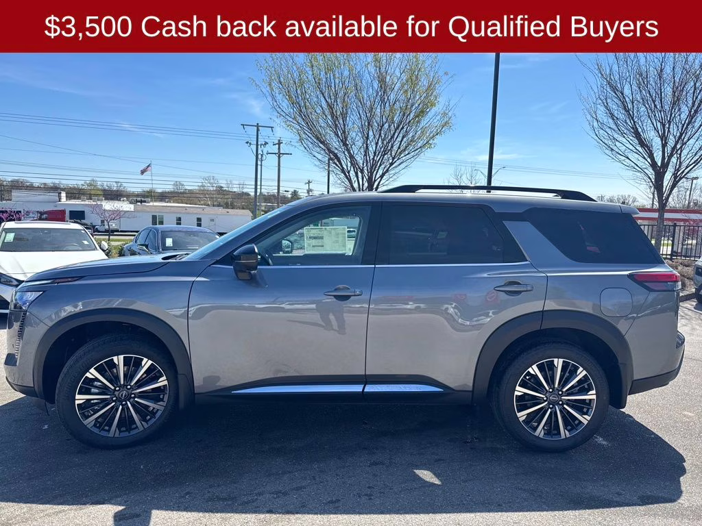2026 Gun Metallic Nissan Pathfinder Platinum FWD SUV