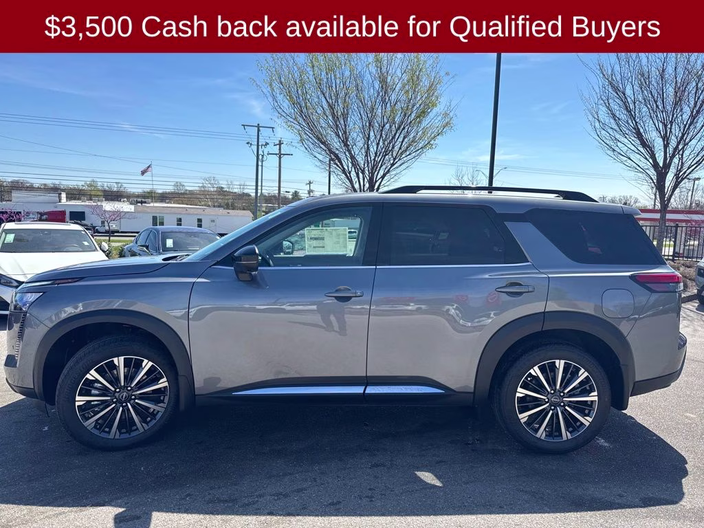 2026 Gun Metallic Nissan Pathfinder Platinum FWD SUV