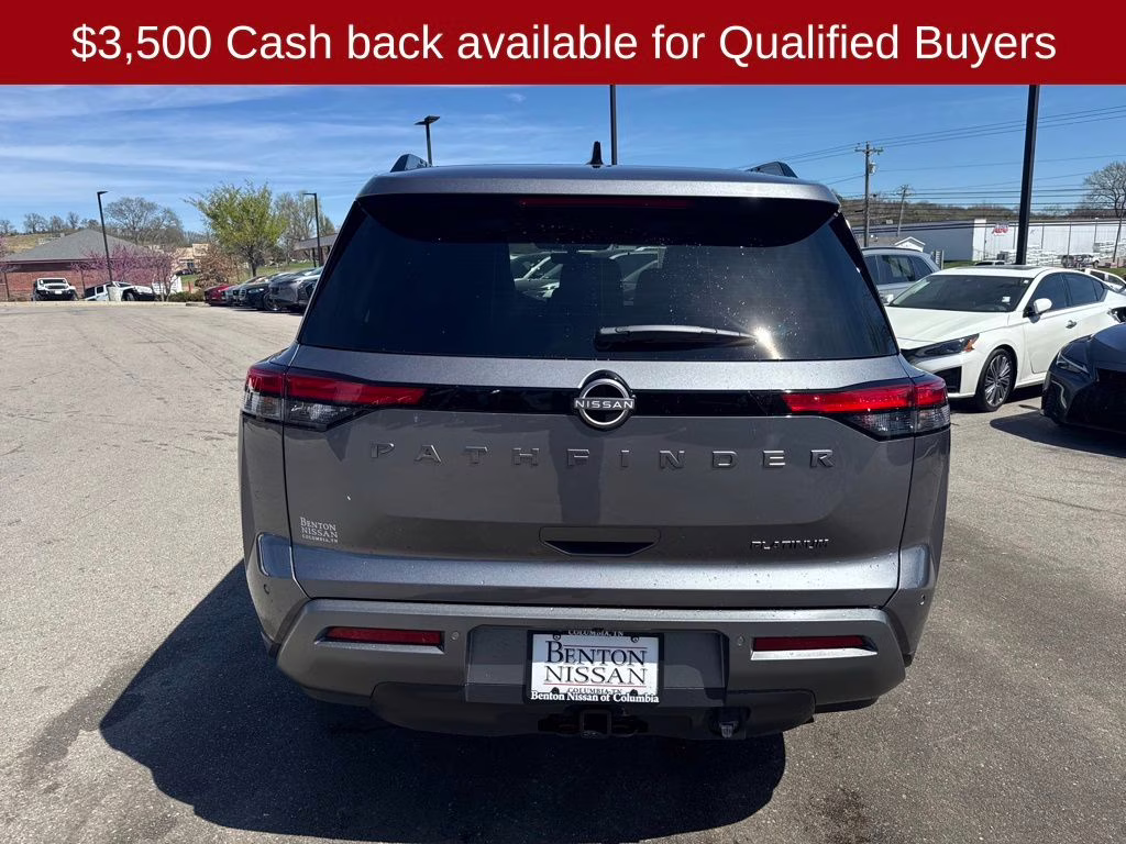 2026 Gun Metallic Nissan Pathfinder Platinum FWD SUV