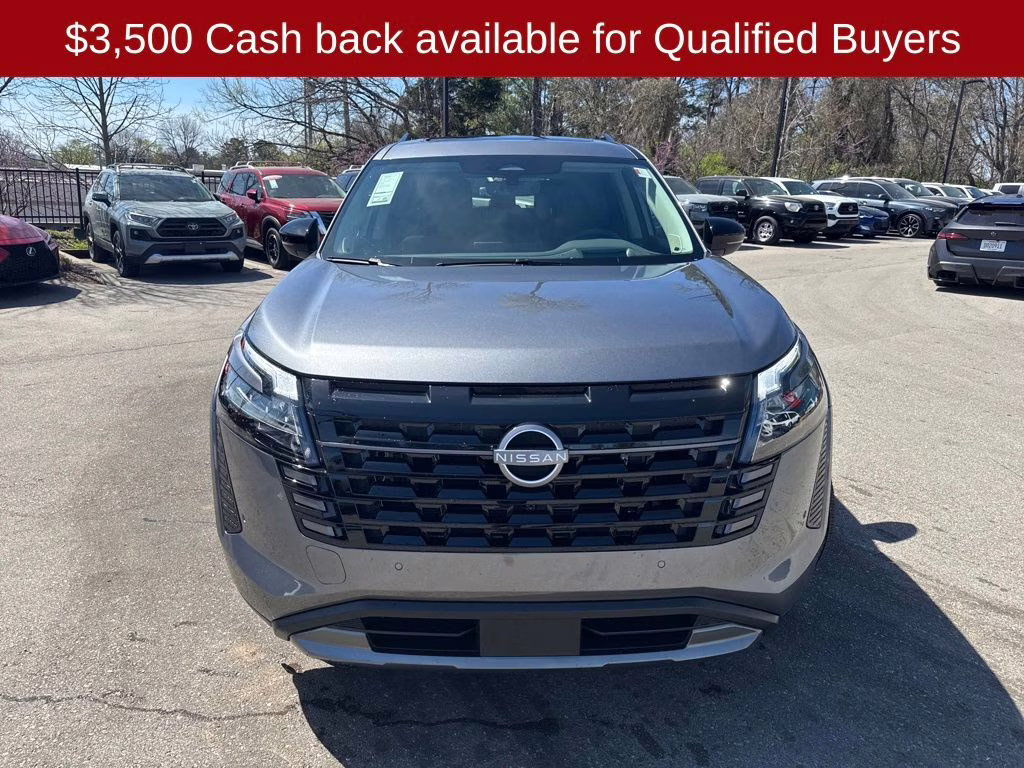 2026 Gun Metallic Nissan Pathfinder Platinum FWD SUV