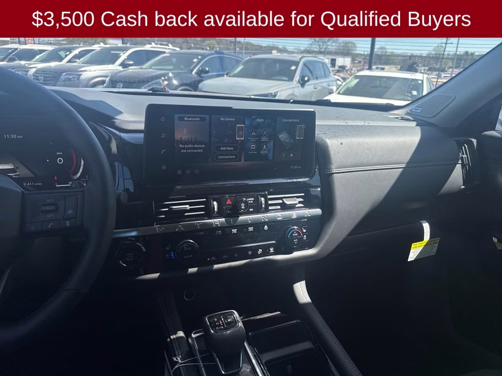 2026 Boulder Gray/Super Black Nissan Pathfinder Platinum FWD SUV