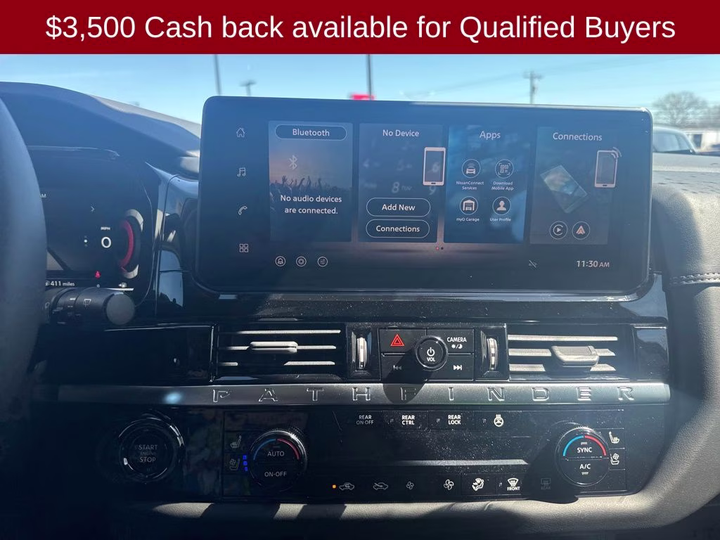 2026 Boulder Gray/Super Black Nissan Pathfinder Platinum FWD SUV