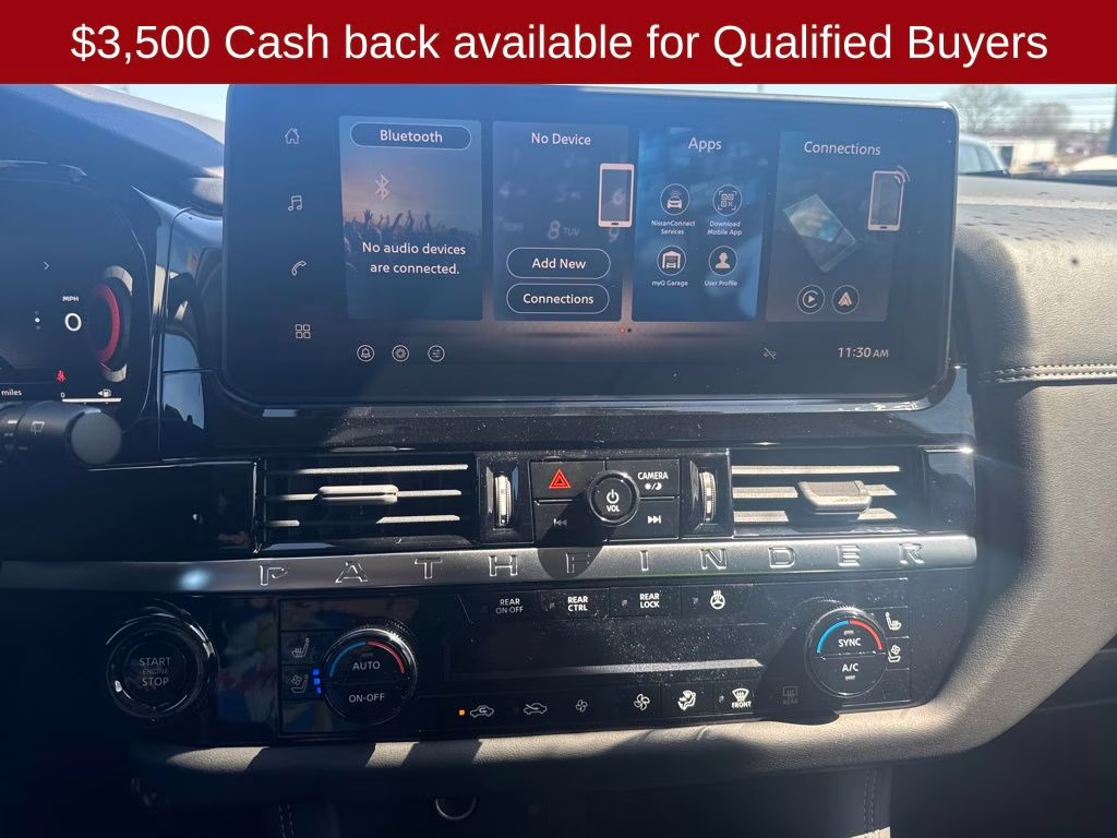 2026 Boulder Gray/Super Black Nissan Pathfinder Platinum FWD SUV