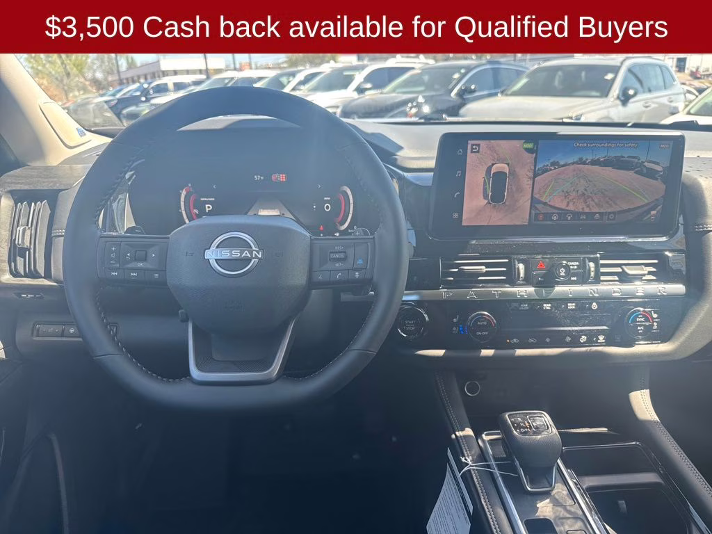 2026 Boulder Gray/Super Black Nissan Pathfinder Platinum FWD SUV