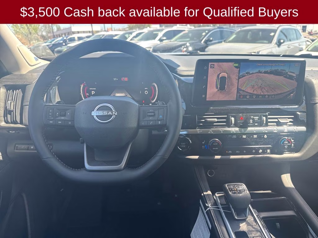 2026 Boulder Gray/Super Black Nissan Pathfinder Platinum FWD SUV