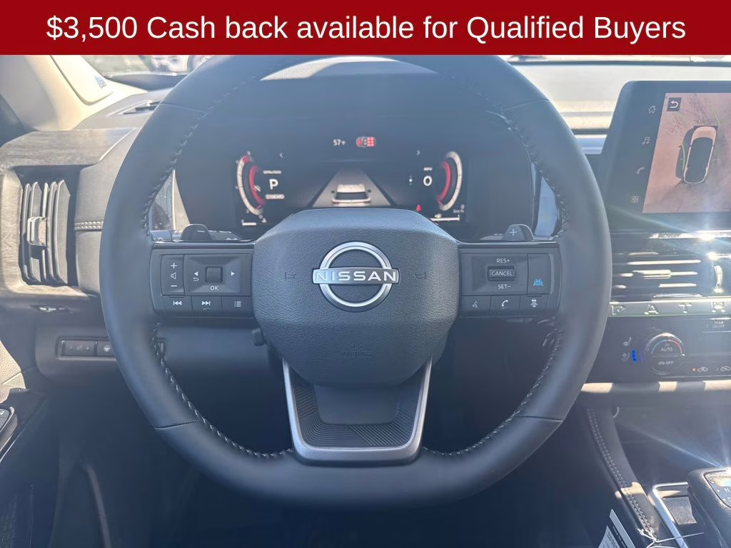 2026 Boulder Gray/Super Black Nissan Pathfinder Platinum FWD SUV