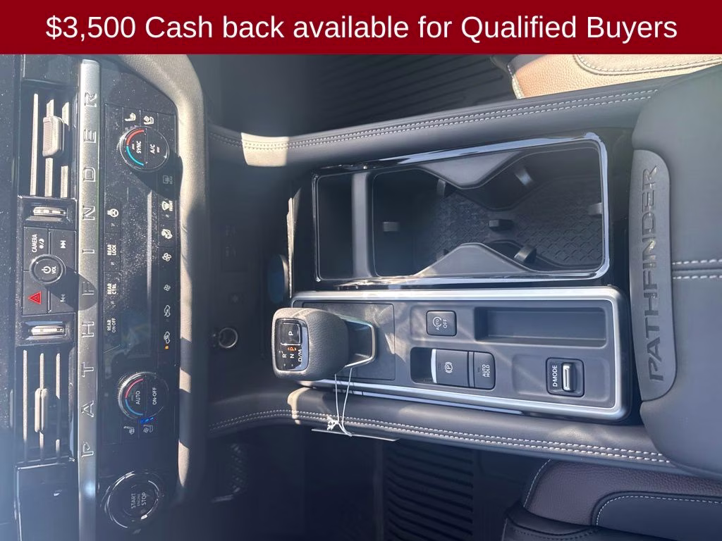 2026 Boulder Gray/Super Black Nissan Pathfinder Platinum FWD SUV