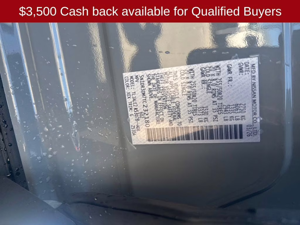 2026 Boulder Gray/Super Black Nissan Pathfinder Platinum FWD SUV