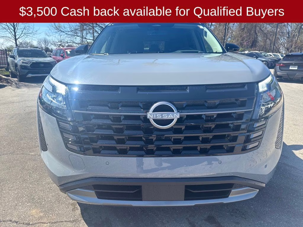 2026 Boulder Gray/Super Black Nissan Pathfinder Platinum FWD SUV