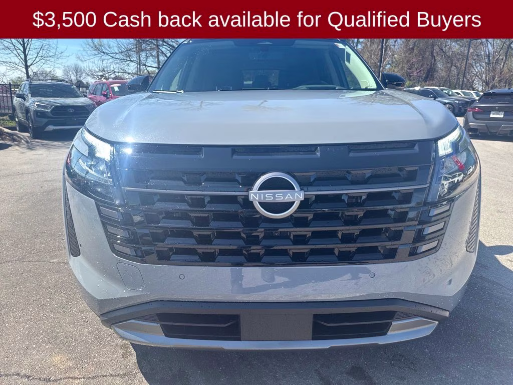 2026 Boulder Gray/Super Black Nissan Pathfinder Platinum FWD SUV