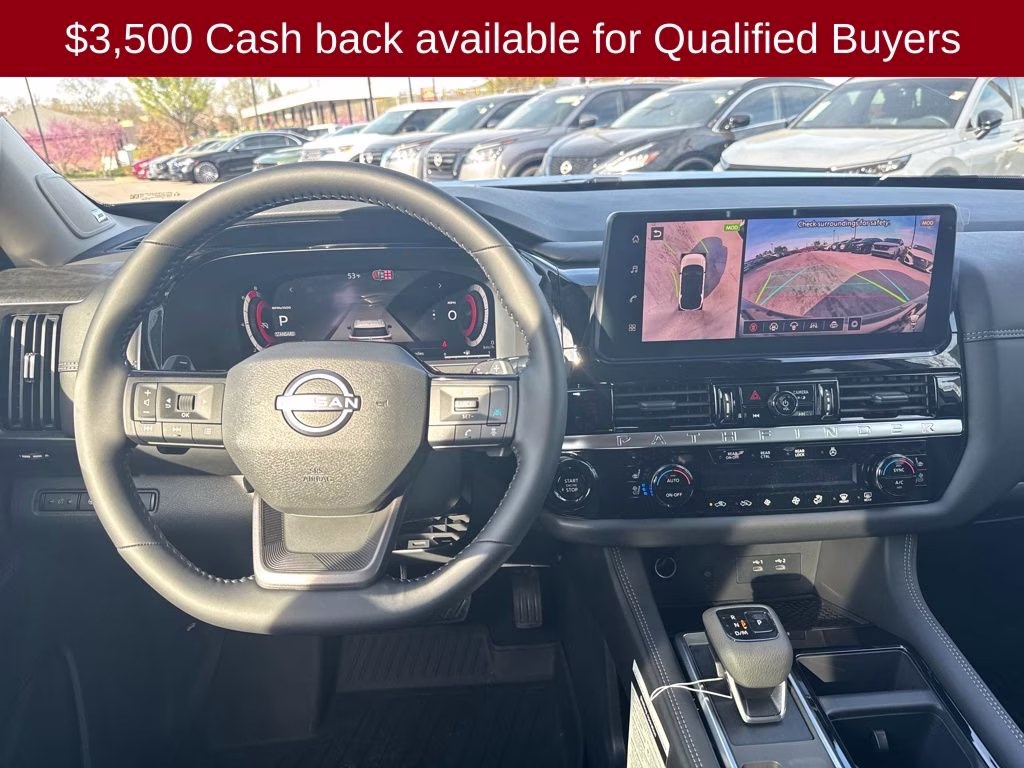 2026 Gun Metallic Nissan Pathfinder Platinum FWD SUV