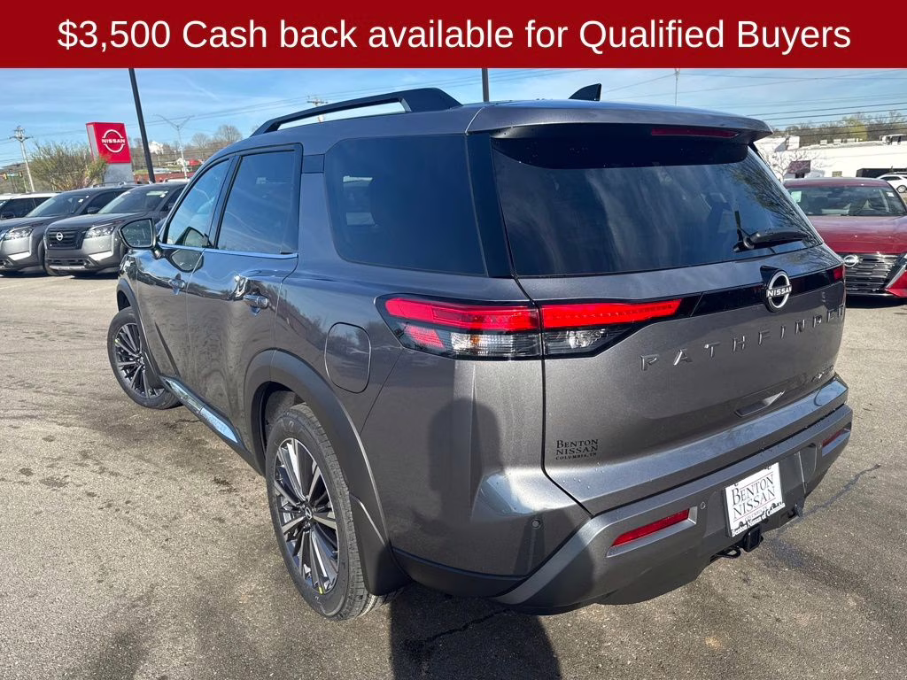 2026 Gun Metallic Nissan Pathfinder Platinum FWD SUV