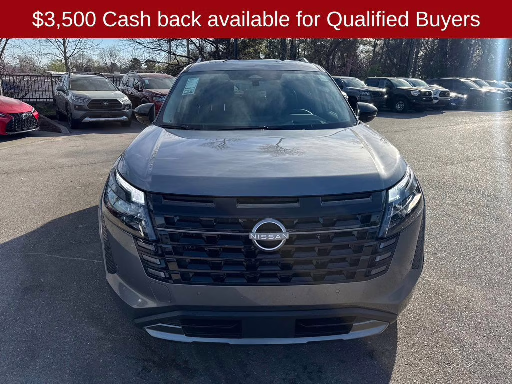 2026 Gun Metallic Nissan Pathfinder Platinum FWD SUV