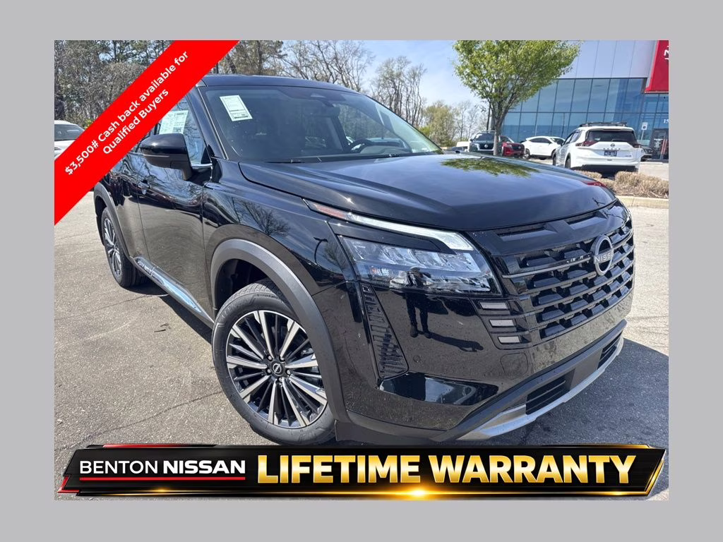 2026 Super Black Nissan Pathfinder Platinum FWD SUV