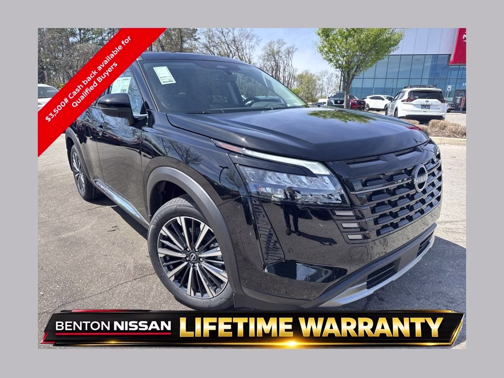 2026 Super Black Nissan Pathfinder Platinum FWD SUV