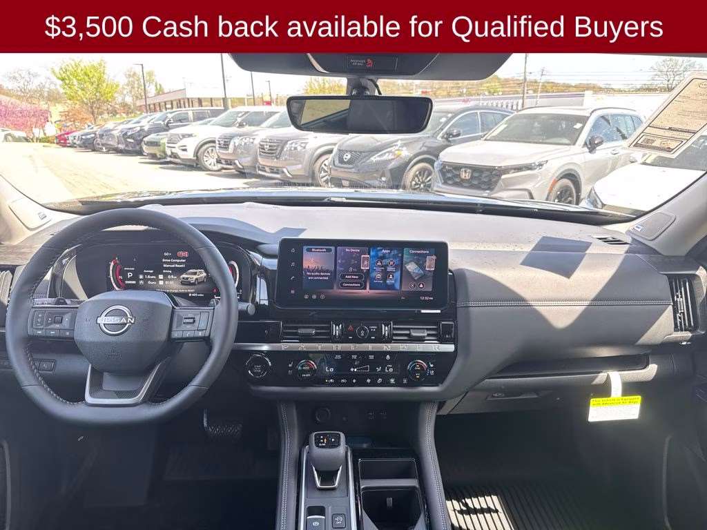 2026 Super Black Nissan Pathfinder Platinum FWD SUV