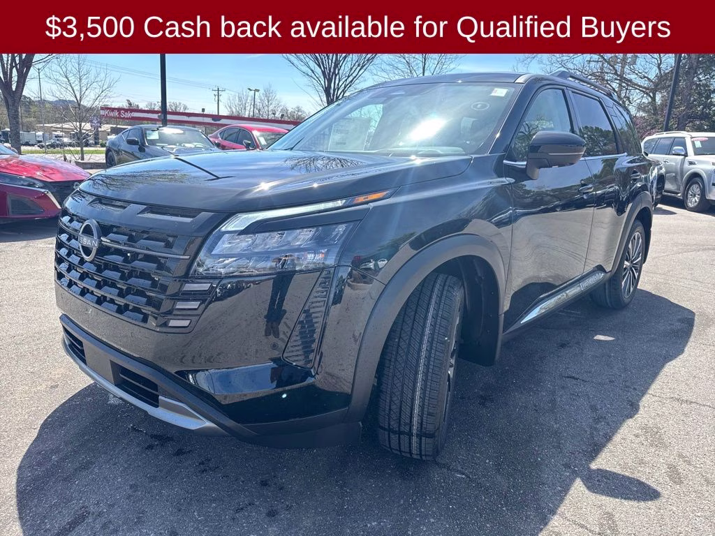 2026 Super Black Nissan Pathfinder Platinum FWD SUV