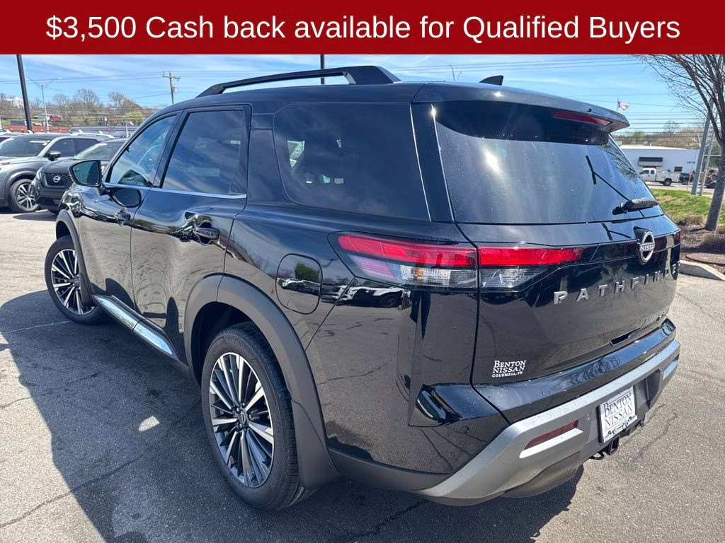 2026 Super Black Nissan Pathfinder Platinum FWD SUV