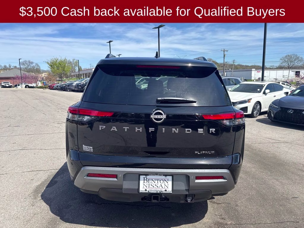 2026 Super Black Nissan Pathfinder Platinum FWD SUV