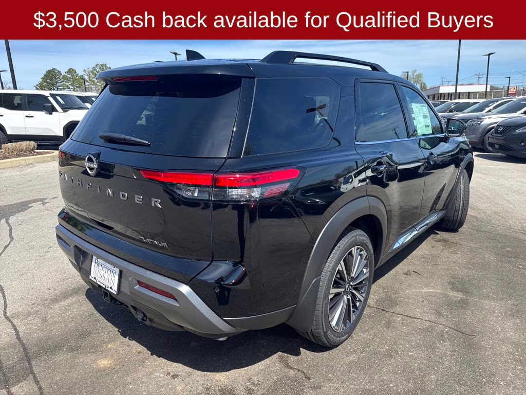 2026 Super Black Nissan Pathfinder Platinum FWD SUV