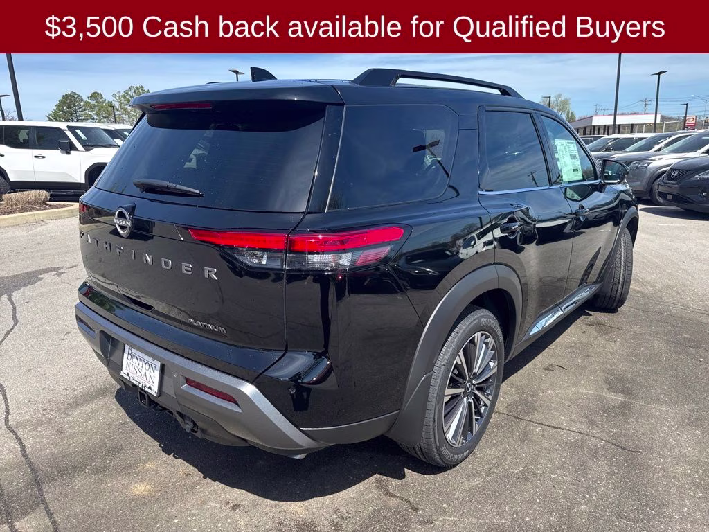 2026 Super Black Nissan Pathfinder Platinum FWD SUV