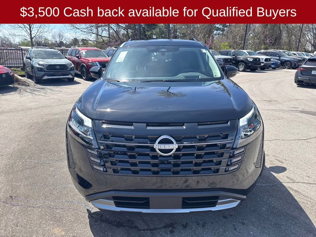 2026 Super Black Nissan Pathfinder Platinum FWD SUV