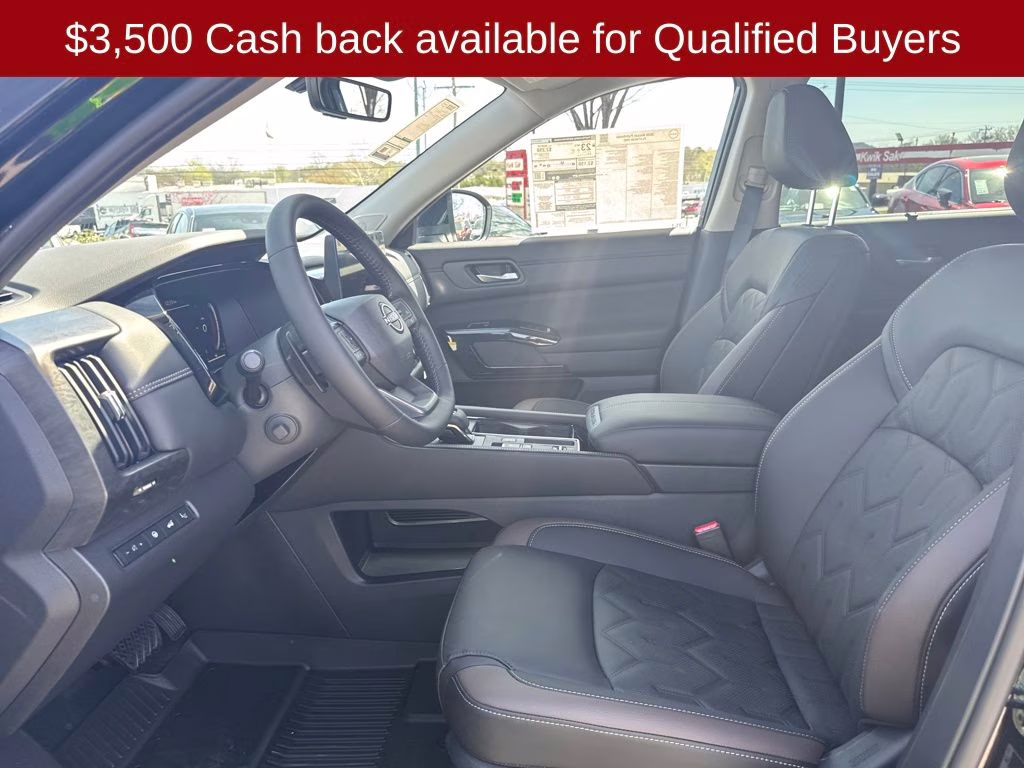 2026 Super Black Nissan Pathfinder Platinum FWD SUV