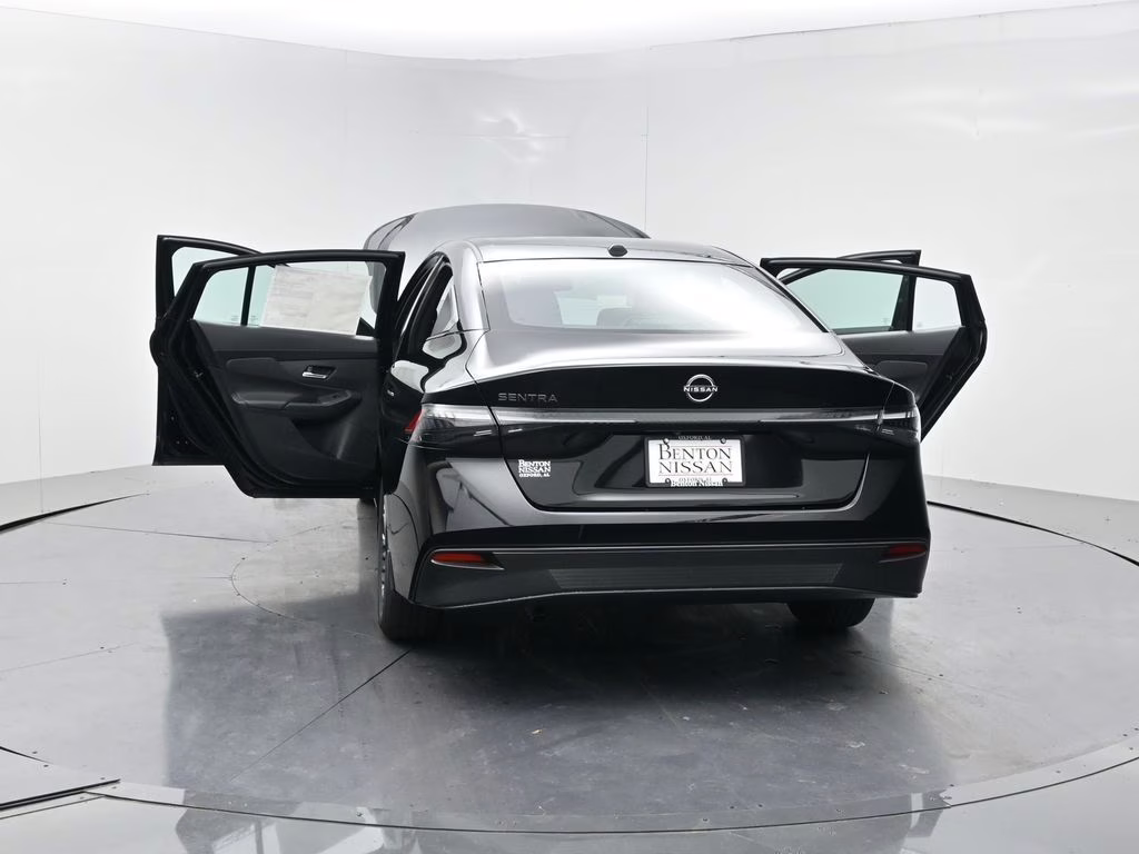 2026 Super Black Nissan Sentra SV FWD Sedan