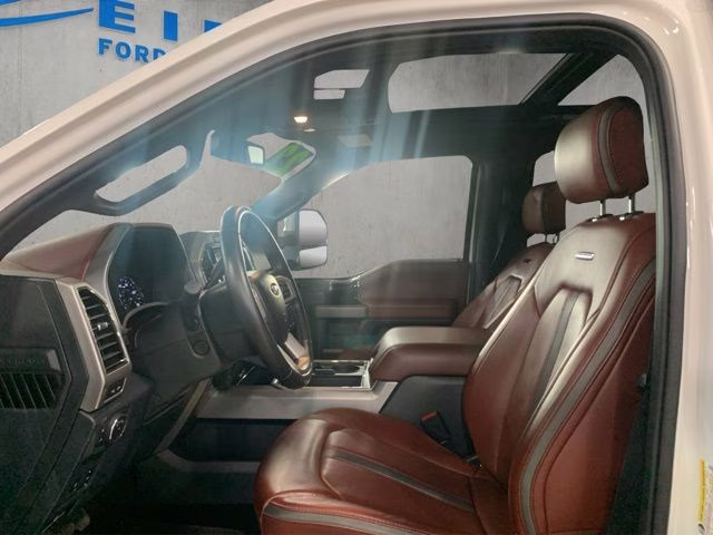 2022 Star White Metallic Tri-Coat Ford Super Duty F-350 SRW Platinum 4X4 Truck