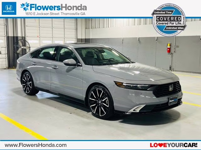 2026 Urban Gray Pearl Honda Accord Hybrid Touring FWD Sedan