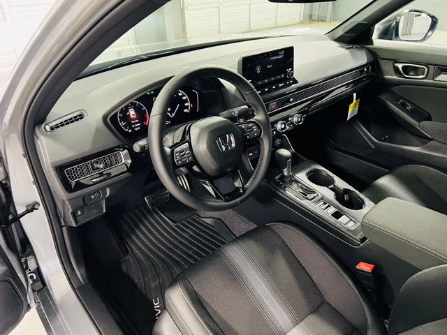 2026 Solar Silver Metallic Honda Civic Sport FWD Sedan