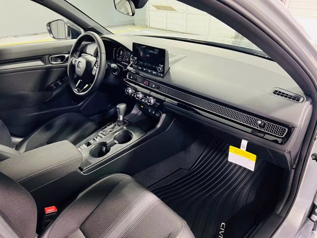 2026 Solar Silver Metallic Honda Civic Sport FWD Sedan