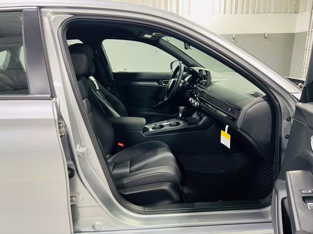 2026 Solar Silver Metallic Honda Civic Sport FWD Sedan