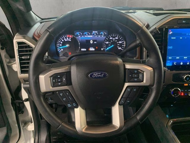 2022 Star White Metallic Tri-Coat Ford Super Duty F-350 SRW Platinum 4X4 Truck