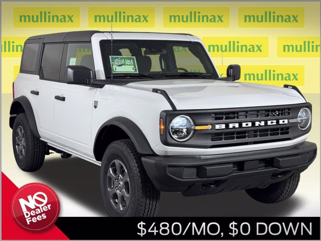 2026 Oxford White Ford Bronco Big Bend 4X4 SUV