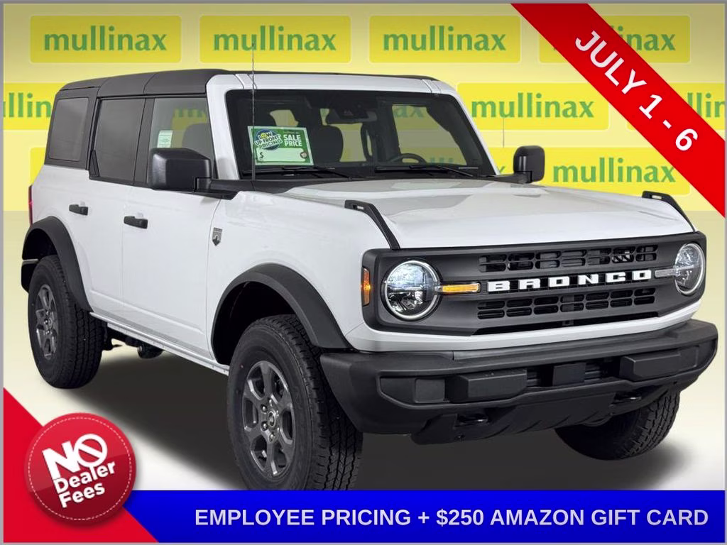 2026 Oxford White Ford Bronco Big Bend 4X4 SUV