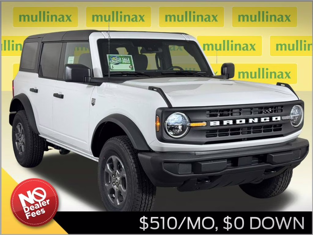 2026 Oxford White Ford Bronco Big Bend 4X4 SUV