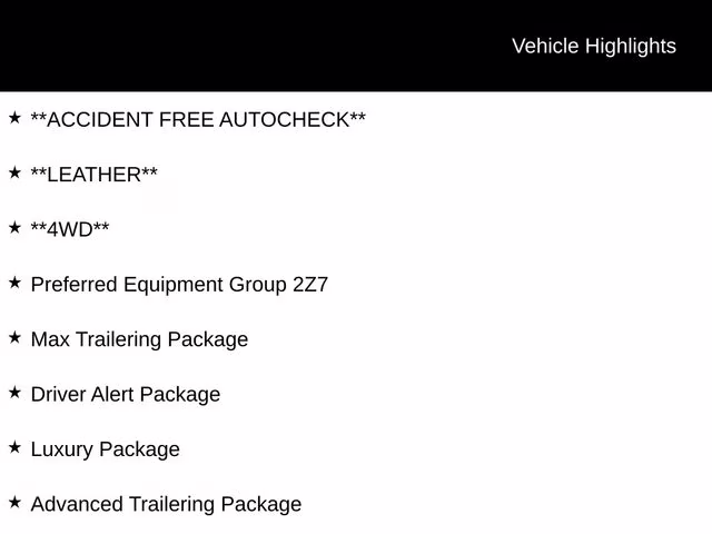 2024 Summit White Chevrolet Tahoe Z71 4X4 SUV