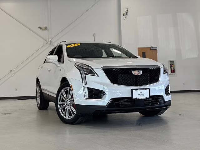 2024 Crystal White Tricoat Cadillac XT5 Sport AWD SUV