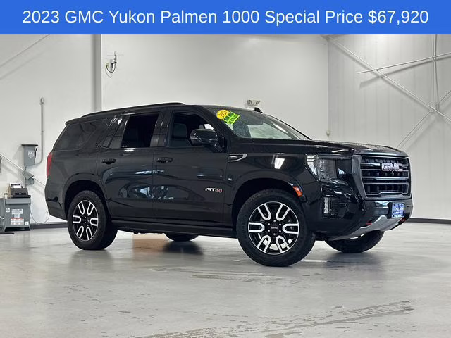 2023 Onyx Black GMC Yukon AT4 4X4 SUV