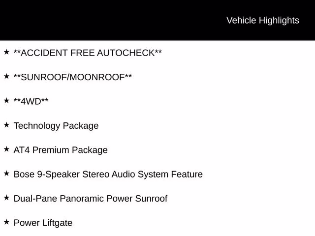 2023 Onyx Black GMC Yukon AT4 4X4 SUV