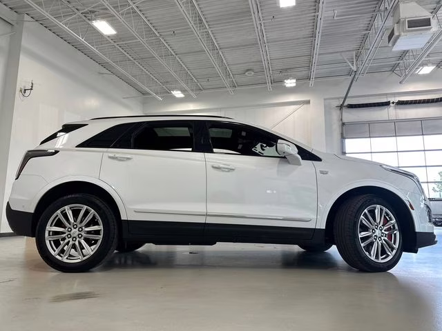 2024 Crystal White Tricoat Cadillac XT5 Sport AWD SUV